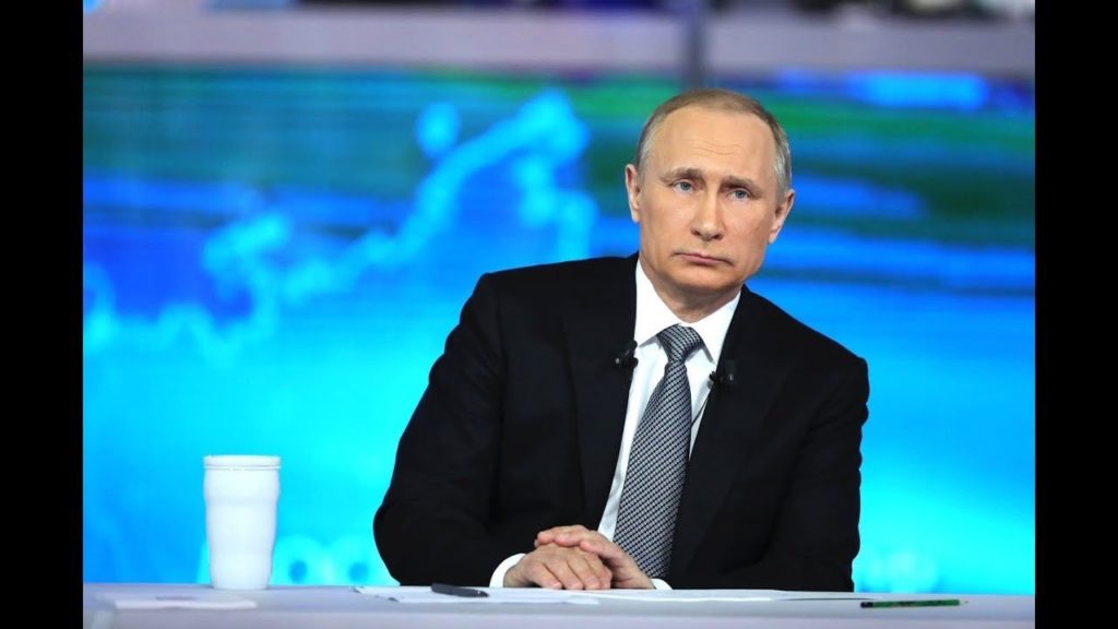 Онлайн-трансляция Прямой линии 2019 с В.В. Путиным