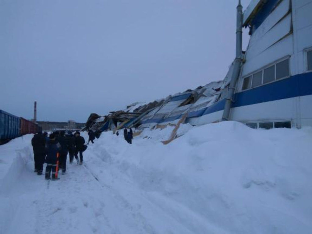 На вагоноремонтном заводе в Прикопьевске “поехала” крыша