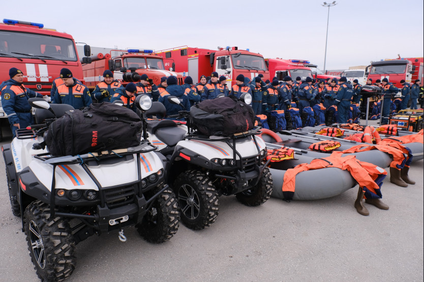 Против паводка и пожара – в Новосибирске прошел смотр сил и средств регионального МЧС