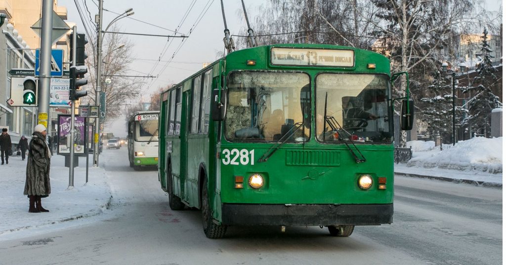 Троллейбусный парк Новосибирска изношен практически полностью