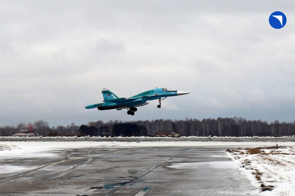Чкаловский завод передал Су-34 Млавскому Краснознамённому полку