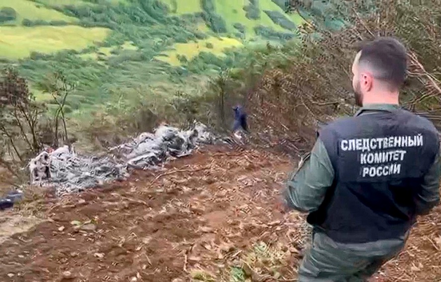 В Кировской области упал вертолёт