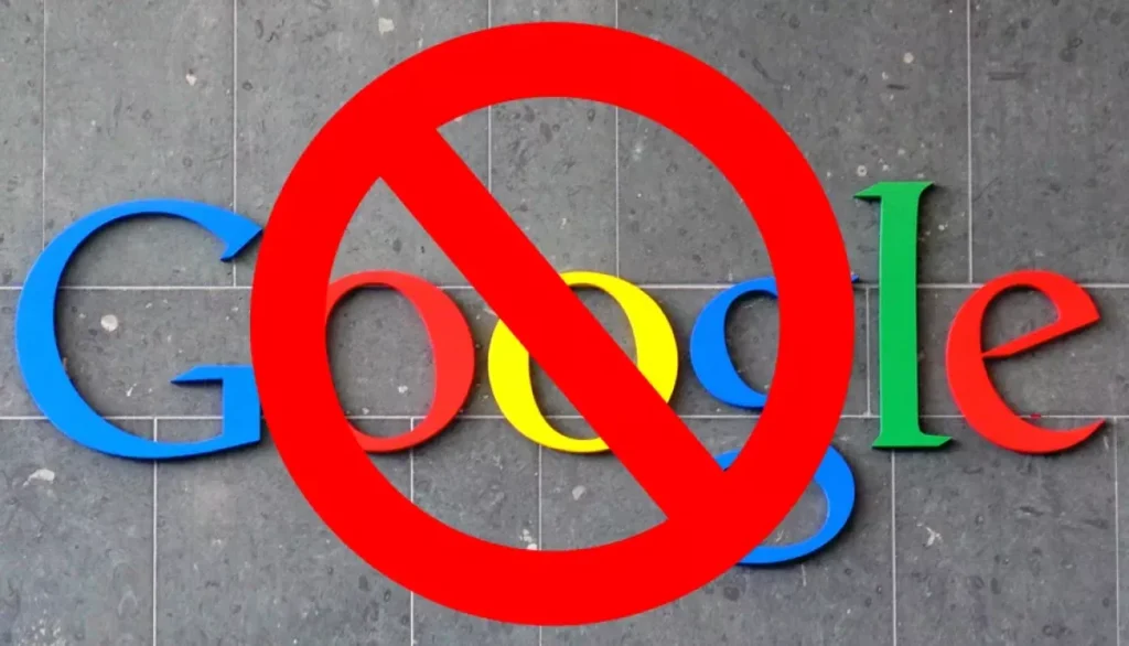 Google* объявил о введении новых санкций против России
