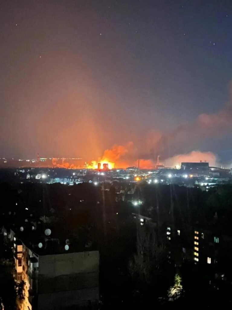 ВС РФ поразили объекты в Днепродзержинске и Днепропетровске